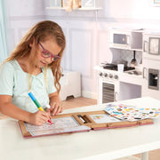 Natural Play: Play, Draw, Create Reusable Drawing & Magnet Kit – Princesses L9