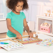 Natural Play: Play, Draw, Create Reusable Drawing & Magnet Kit – Princesses L9