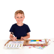 Natural Play: Play, Draw, Create Reusable Drawing & Magnet Kit – Princesses L9