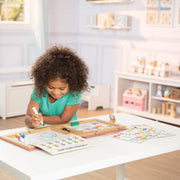 Natural Play: Play, Draw, Create Reusable Drawing & Magnet Kit – Princesses L9