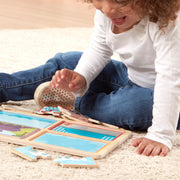 Natural Play Wooden Puzzle: Ready, Set, Go I6