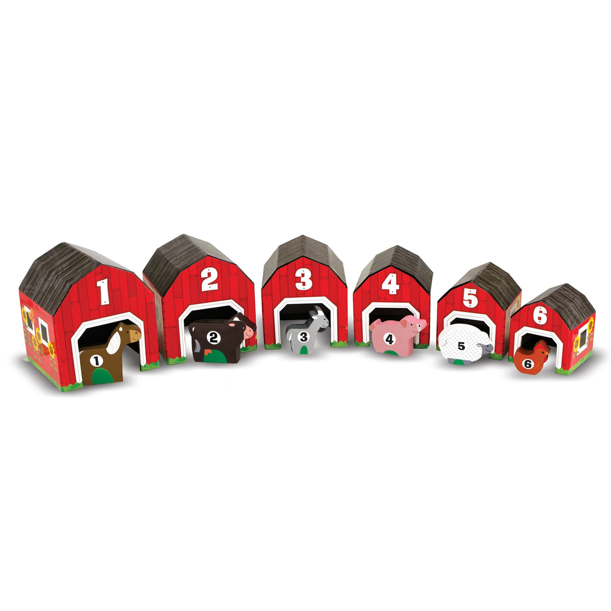 Nesting & Sorting Barns & Animals C9
