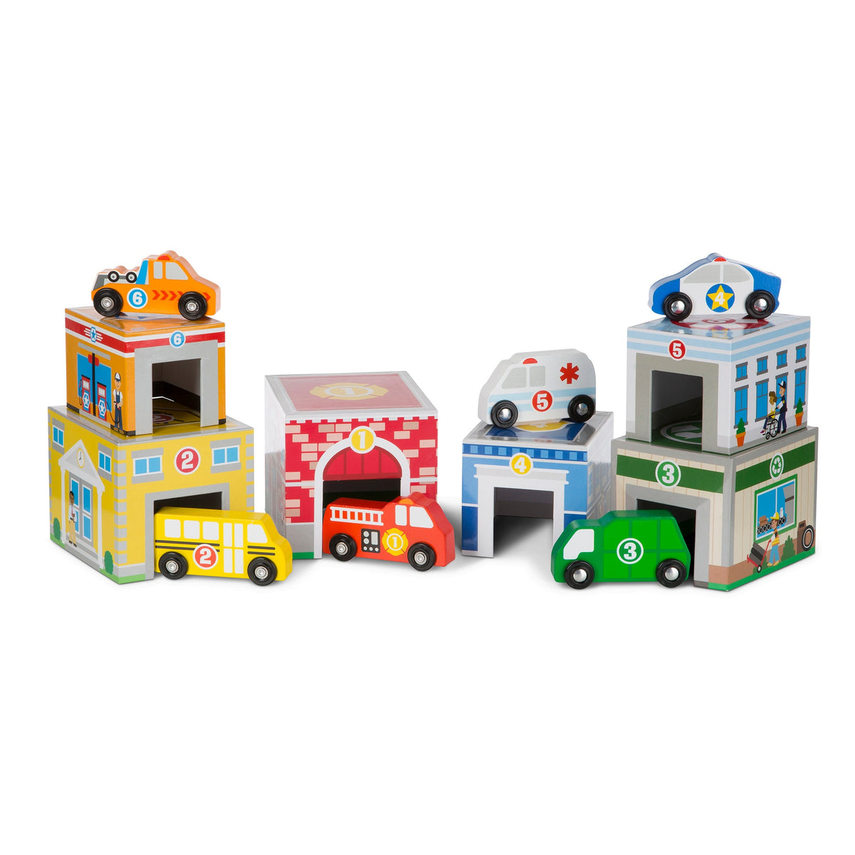 Nesting & Sorting Buildings & Vehicles N4