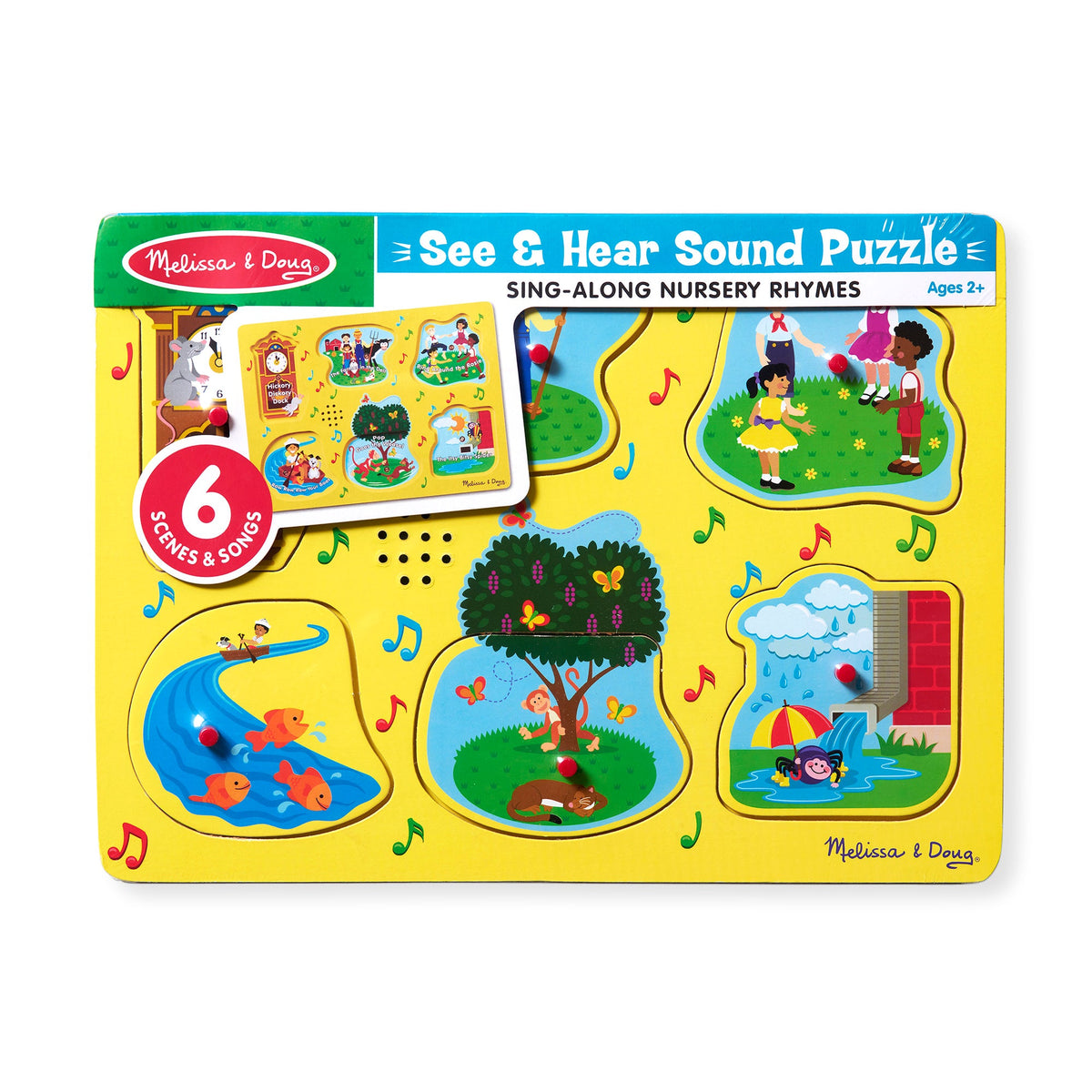 Nursery Rhymes 1 Sound Puzzle - 6 PIeces N7
