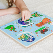 Nursery Rhymes 2 Sound Puzzle - 6 PIeces G4