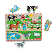 Old MacDonald's Farm Song Puzzle - 8 Pieces N8