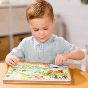 Old MacDonald's Farm Song Puzzle - 8 Pieces N8