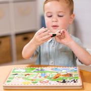 Old MacDonald's Farm Song Puzzle - 8 Pieces N8