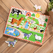 Old MacDonald's Farm Song Puzzle - 8 Pieces N8