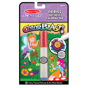 On the Go ColorBlast No-Mess Coloring Pad - Fairies M3