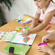 On-the-Go Felt Friends Stickers Craft Activity Set L3