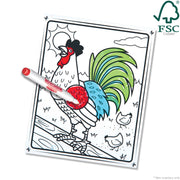 On the Go Magicolor Coloring Pad - Farm Animals C9