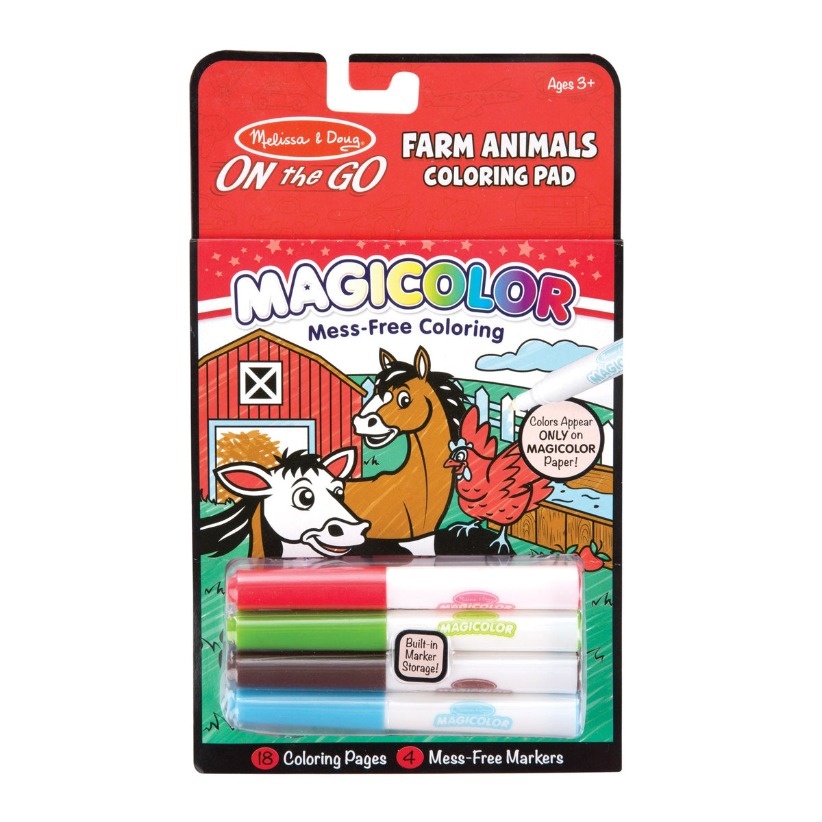 On the Go Magicolor Coloring Pad - Farm Animals Z9