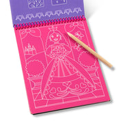 On the Go Scratch Art Color Reveal Pad - Fairy Tales G9
