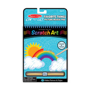 On the Go Scratch Art Picture Reveal Pad - Favorite Things U0