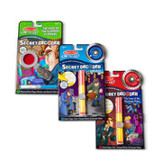 On the Go™ Secret Decoder Activity Books 3-Pack: Slippery Flippers, Runaway Ruby, Game Book S5