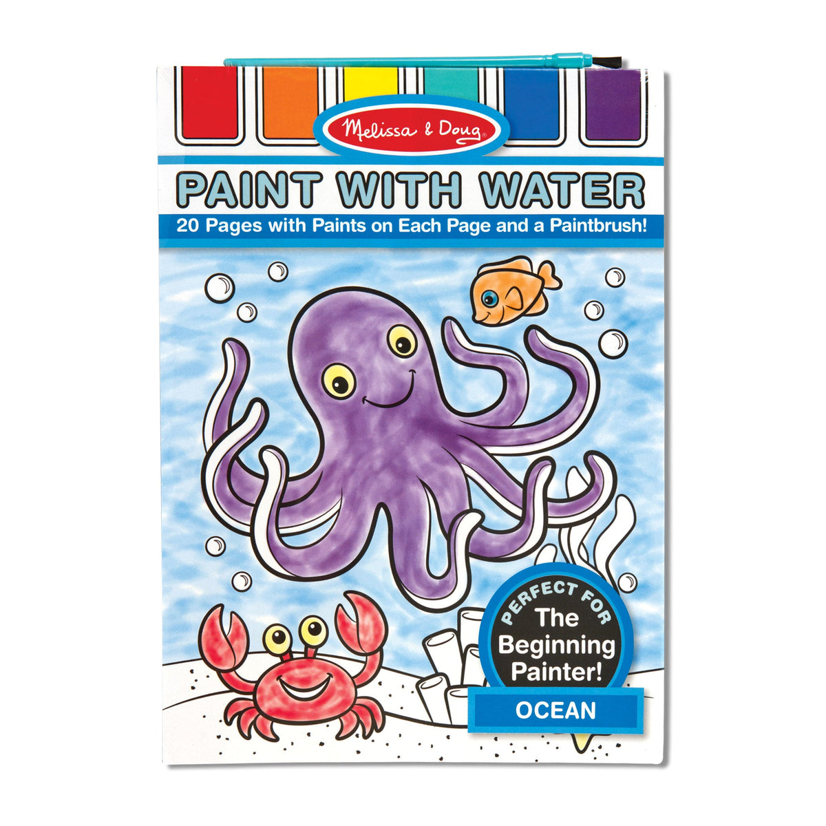 Paint With Water Activity Book - Ocean W1