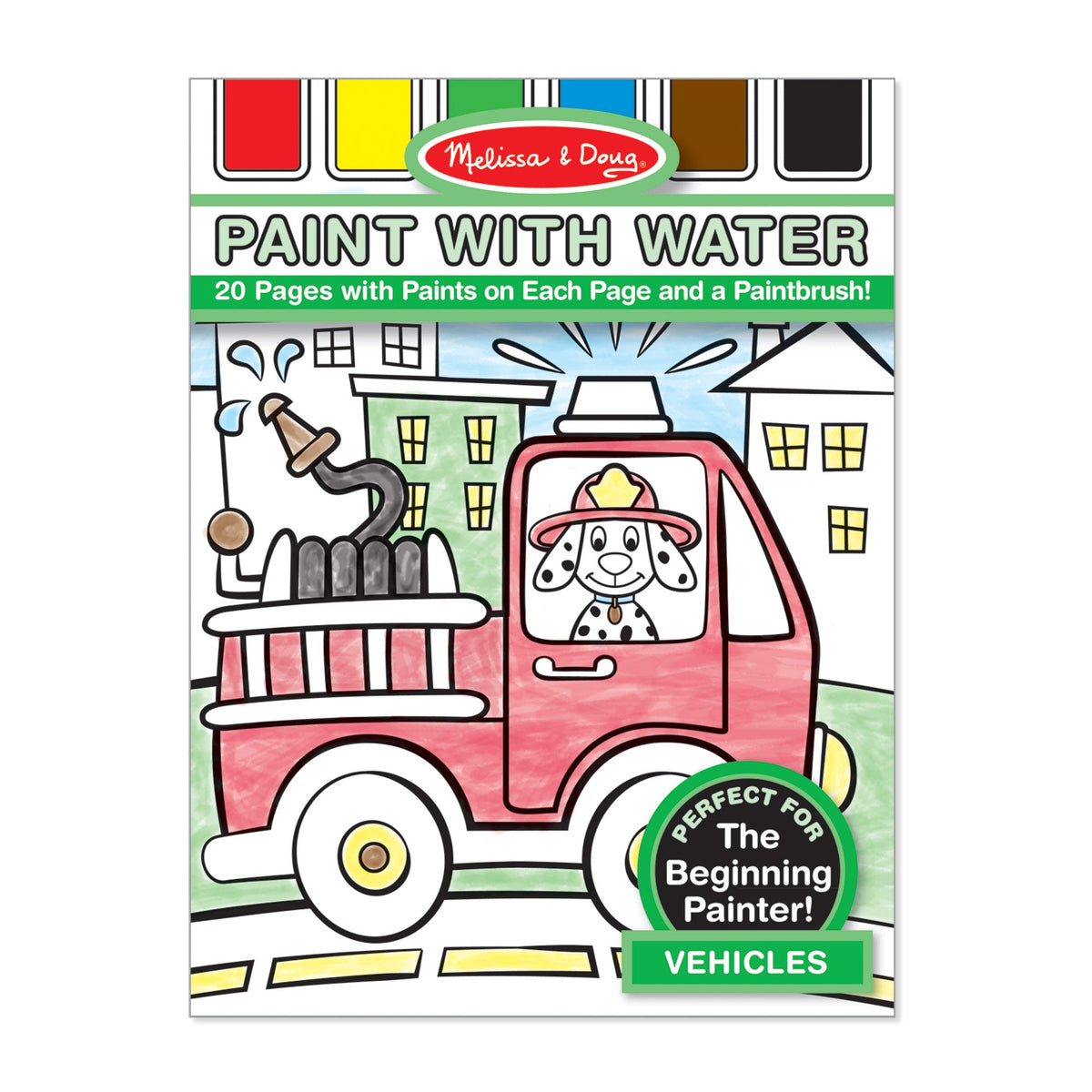 Paint With Water - Vehicles M8
