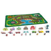 PAW Patrol Activity Rug - Adventure Bay F5