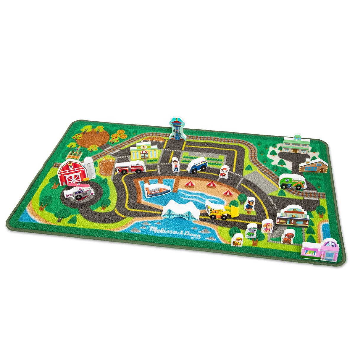PAW Patrol Activity Rug - Adventure Bay H4