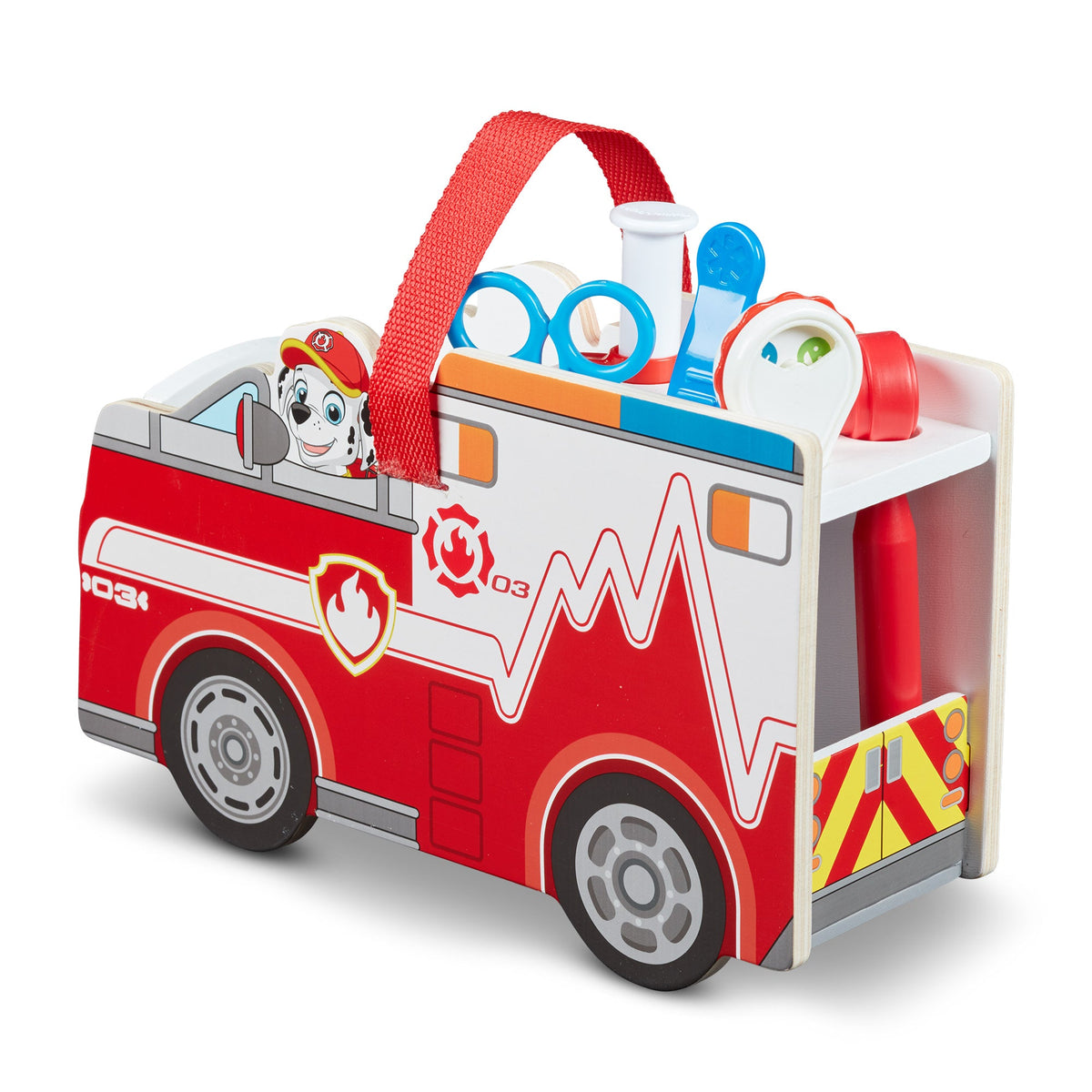 PAW Patrol Marshall's Wooden Rescue Caddy I8