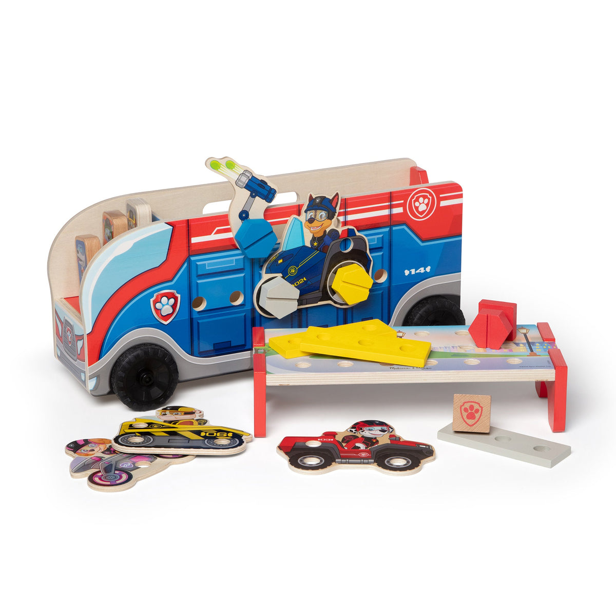 PAW Patrol Match & Build Mission Cruiser I2