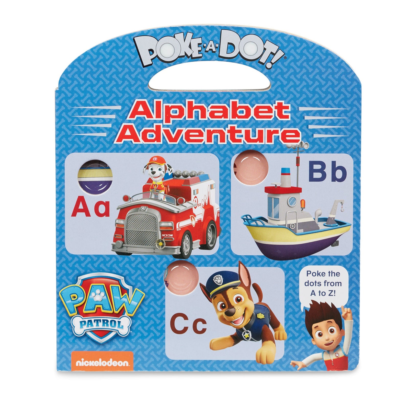 PAW Patrol Poke-A-Dot: Alphabet Adventure J9