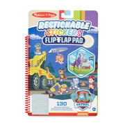 PAW Patrol Restickable Stickers Flip-Flap Pad - Ultimate Rescue A6