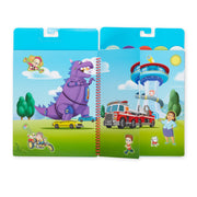 PAW Patrol Restickable Stickers Flip-Flap Pad - Ultimate Rescue A6