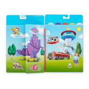 PAW Patrol Restickable Stickers Flip-Flap Pad - Ultimate Rescue A6