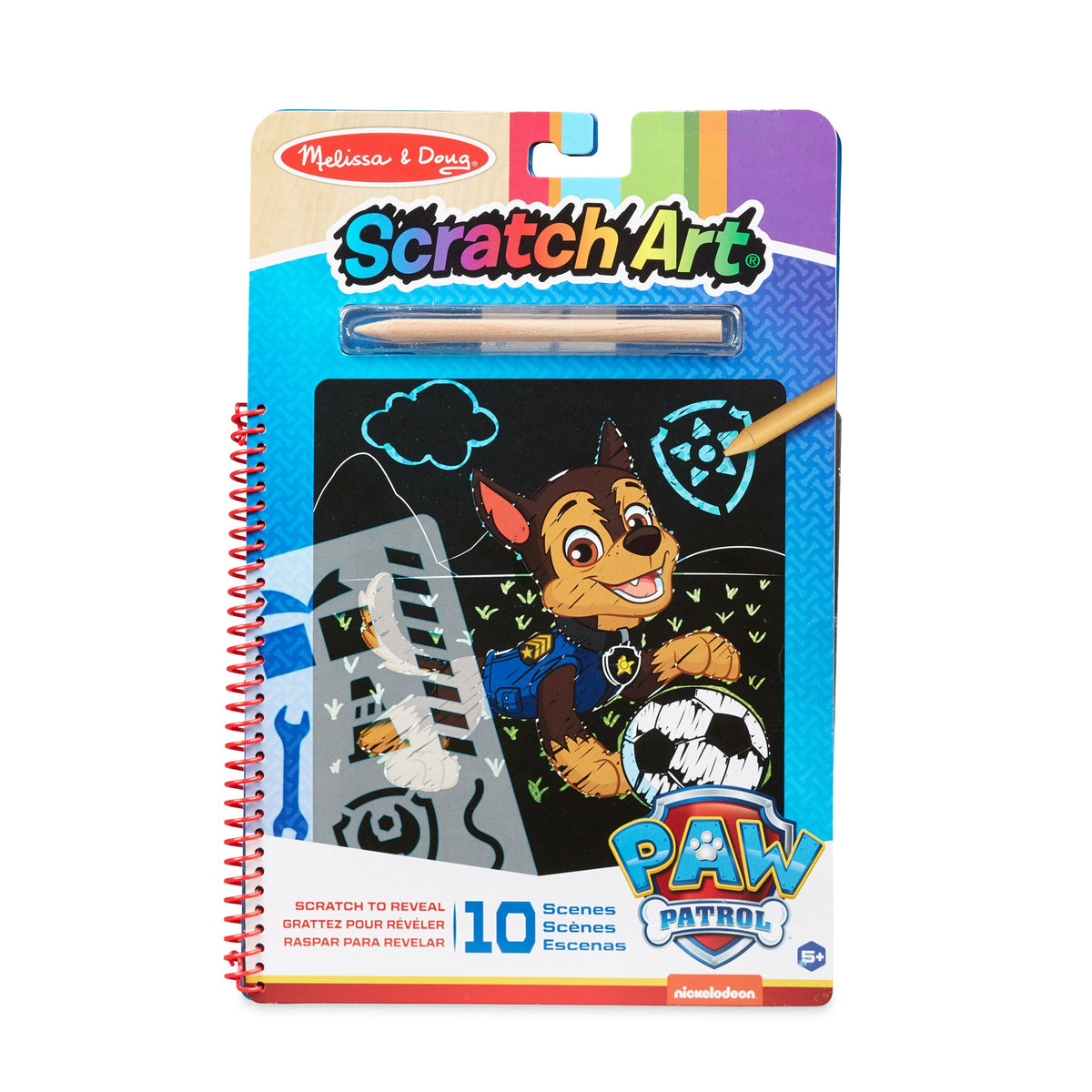 PAW Patrol Scratch Art Pad - Chase C2