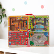 PAW Patrol Wooden 4-in-1 Magnetic Wand Maze Board U8