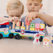 PAW Patrol Wooden ABC Block Truck U2
