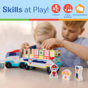 PAW Patrol Wooden ABC Block Truck W9