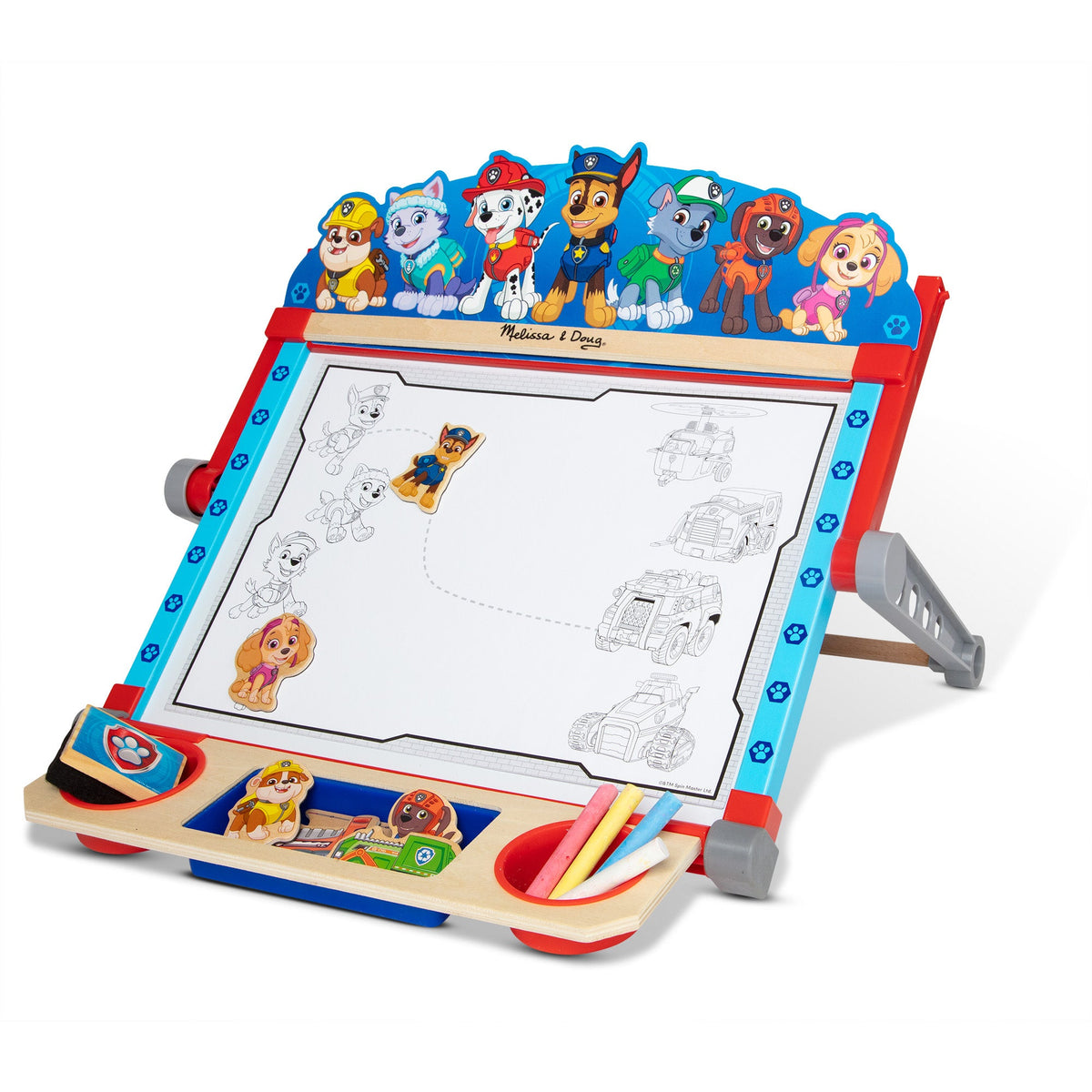 PAW Patrol Wooden Tabletop Art Center Z4