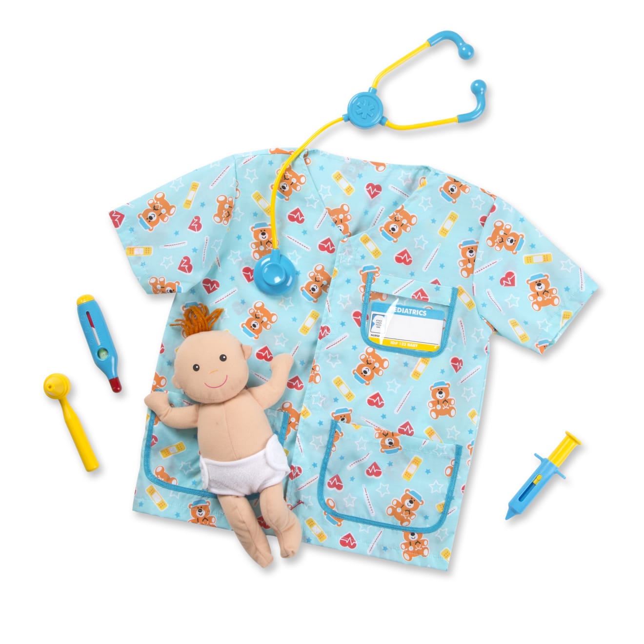 Pediatric Nurse Role Play Costume Set A8