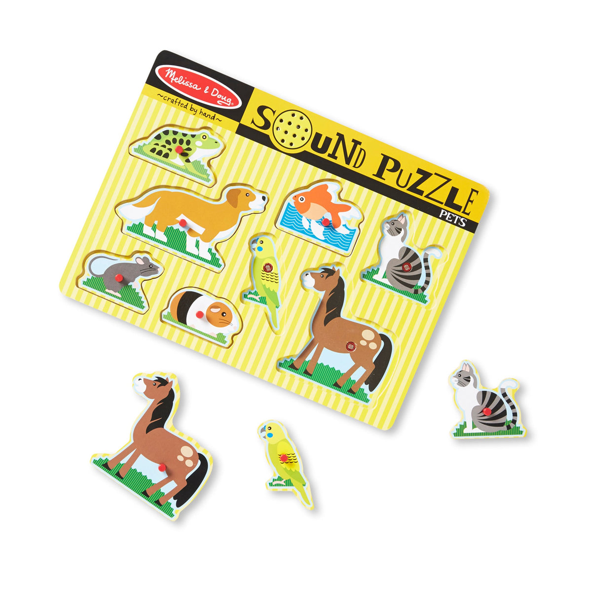 Pets Sound Puzzle - 8 Pieces I9