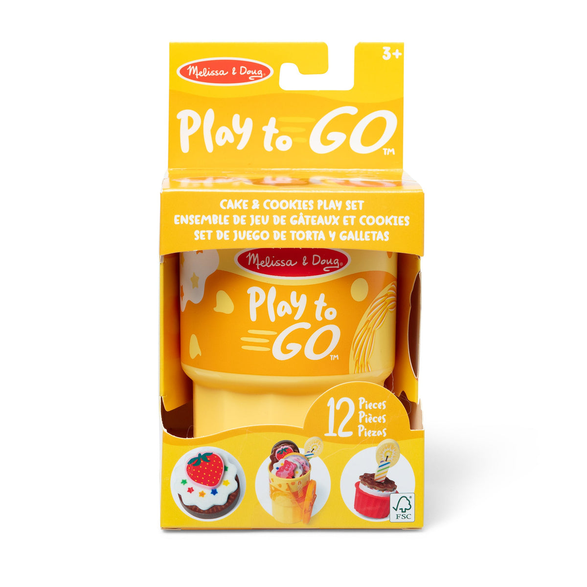 Play to Go Cake & Cookies Play Set F9
