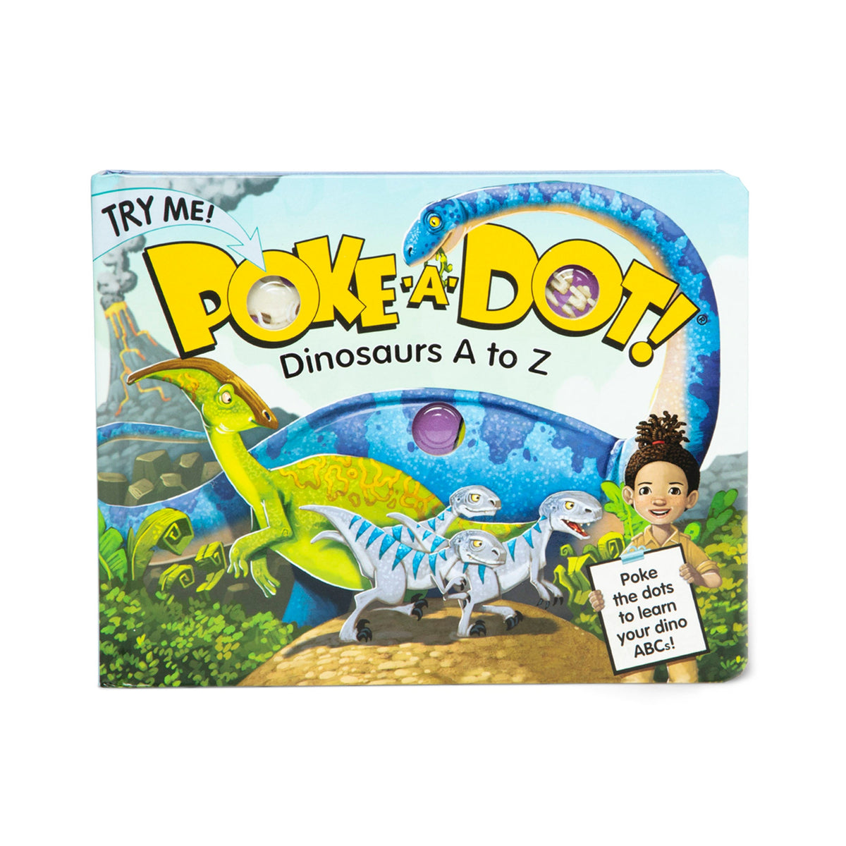 Poke-a-Dot: Dinosaurs A to Z Board Book C4