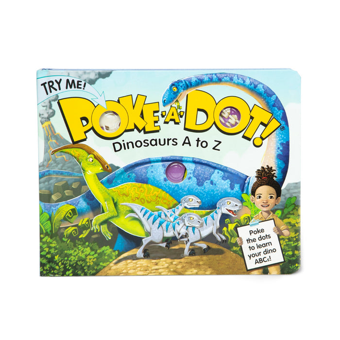 Poke-a-Dot: Dinosaurs A to Z Board Book C4