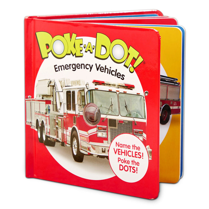 Poke-a-Dot: Emergency Vehicles Board Book K1