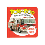 Poke-a-Dot: Emergency Vehicles Board Book N3