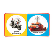 Poke-a-Dot: Emergency Vehicles Board Book N3