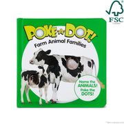 Poke-a-Dot: Farm Animal Families Board Book Q4