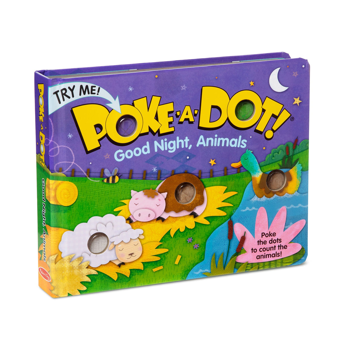 Poke-a-Dot: Good Night, Animals Board Book X7