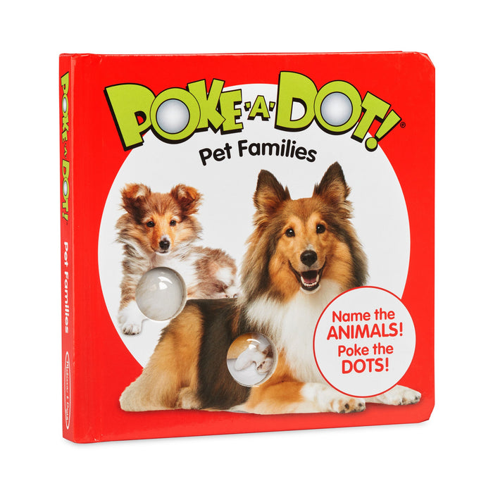 Poke-a-Dot: Pet Families Board Book F8