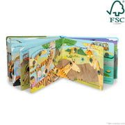 Poke-a-Dot: The Wheels on the Bus Wild Safari Board Book L0