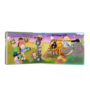 Poke-a-Dot: The Wheels on the Bus Wild Safari Board Book L0
