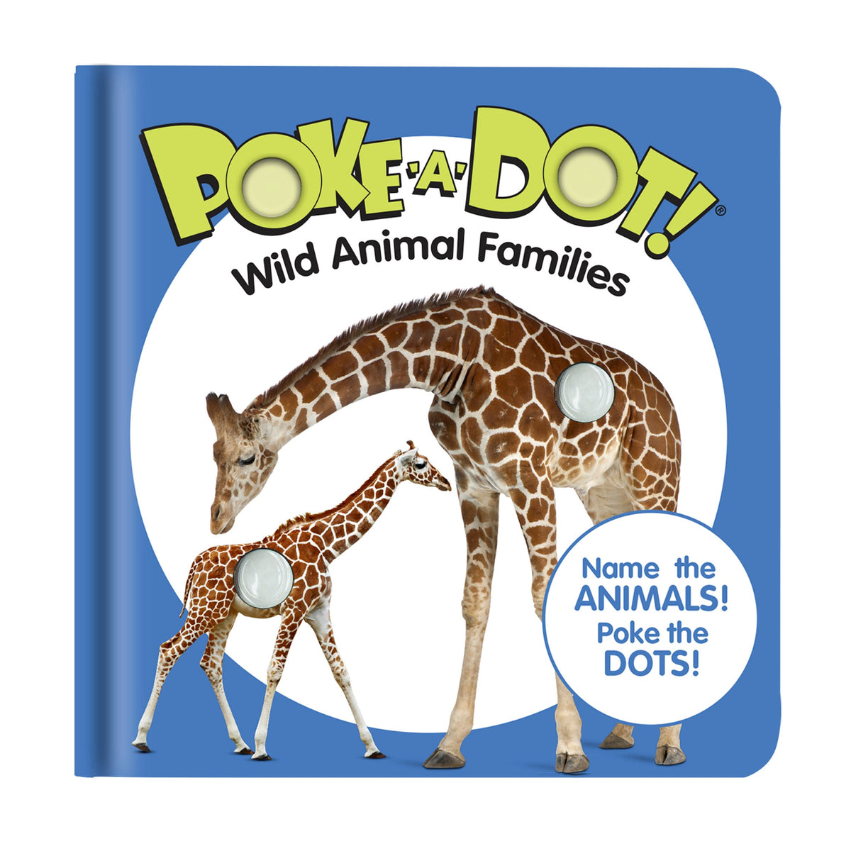 Poke-a-Dot: Wild Animal Families Board Book E3