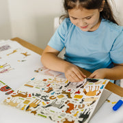 Princess, Fairy, Animals & More Coloring and Sticker Pad Bundle Y4